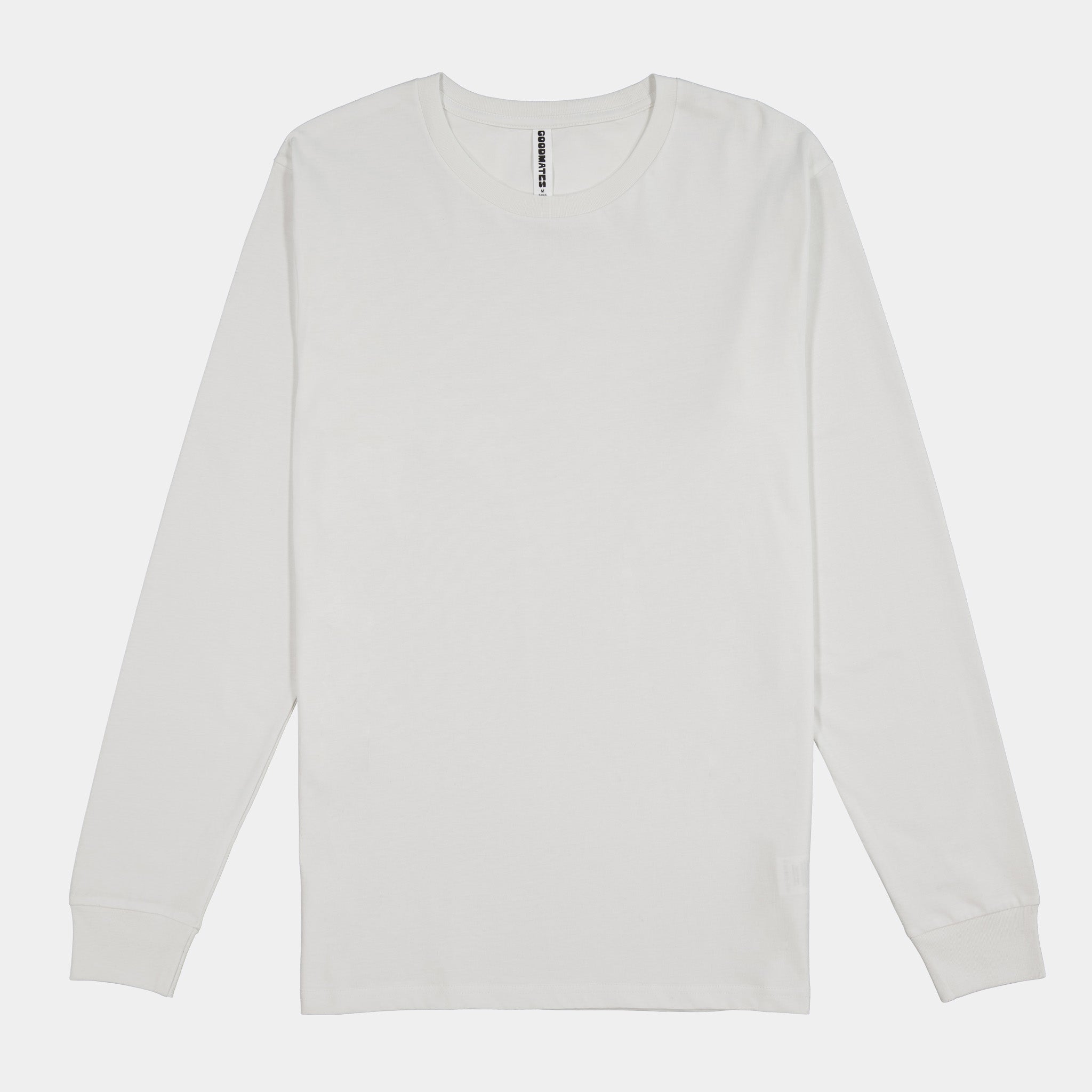 GOODMATES Mens Basis Long Sleeve Tee X1002M