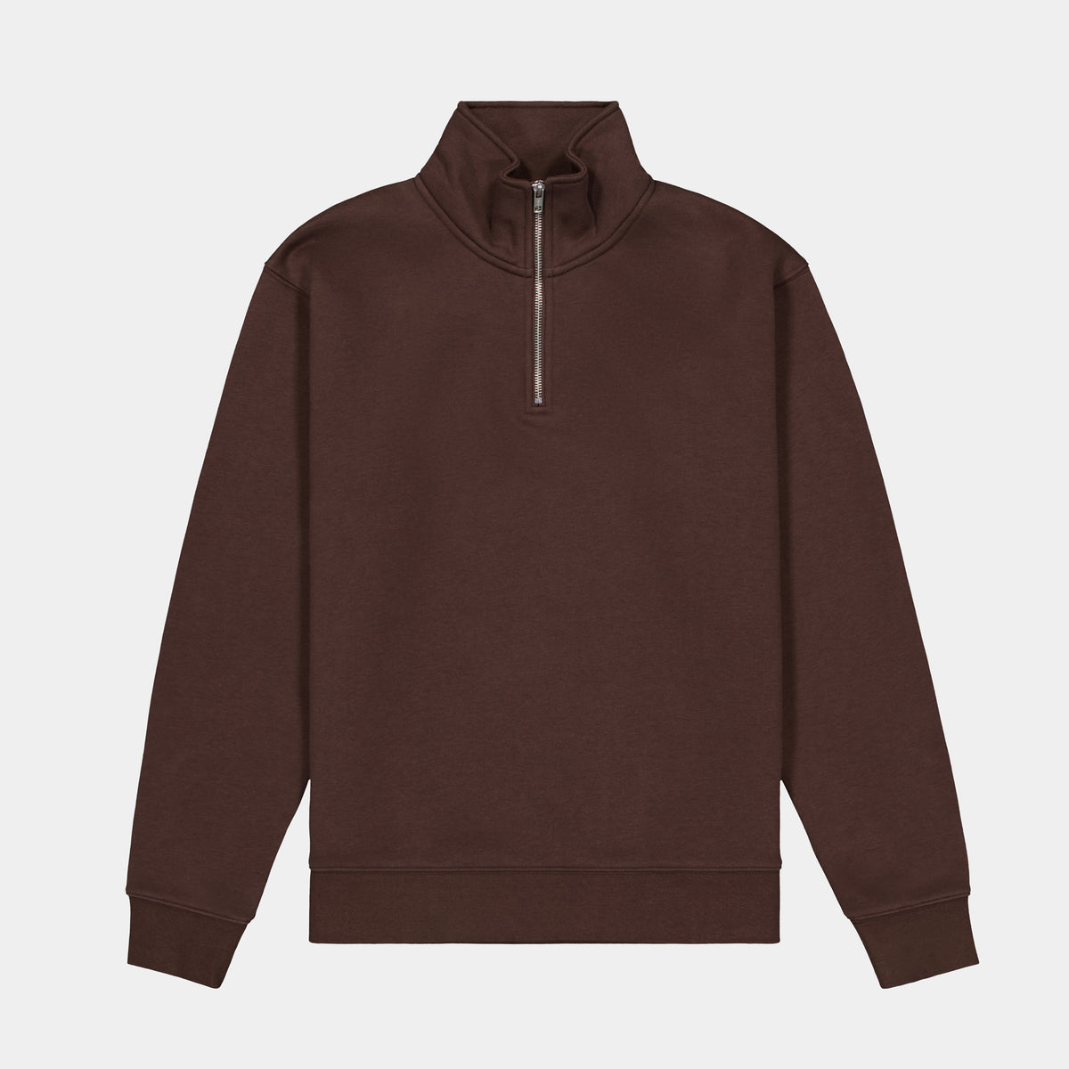 GOODMATES Mens Everyday 1/4 Zip X2006M in Espresso
