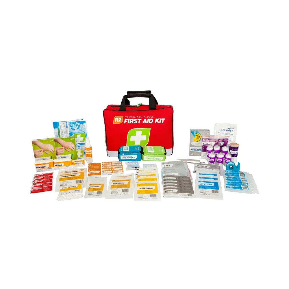 Fast Aid R2 Constructa Max First Aid Kit, Soft Pack