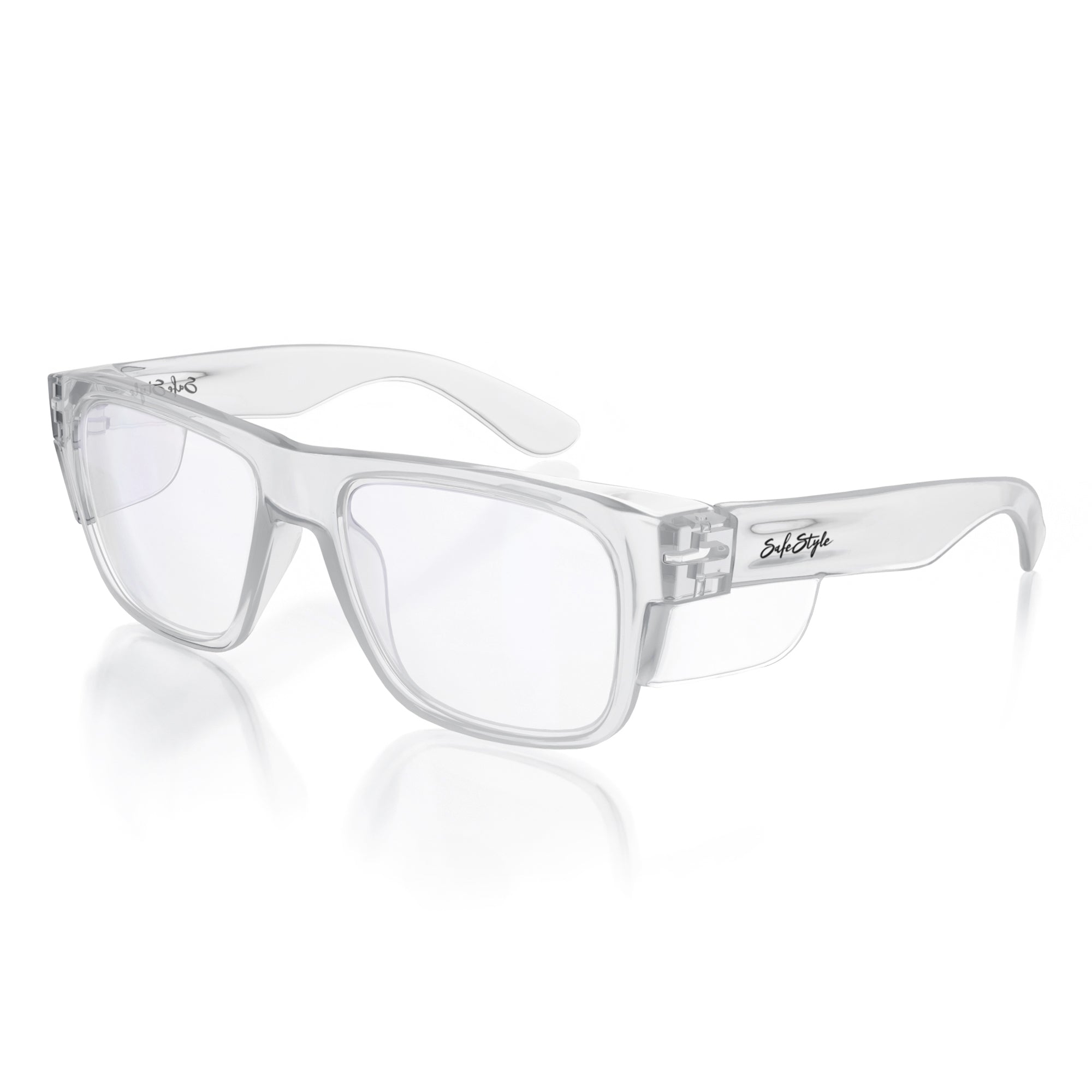 Safe Style Fusions Clear Frame Clear Lens FCC100