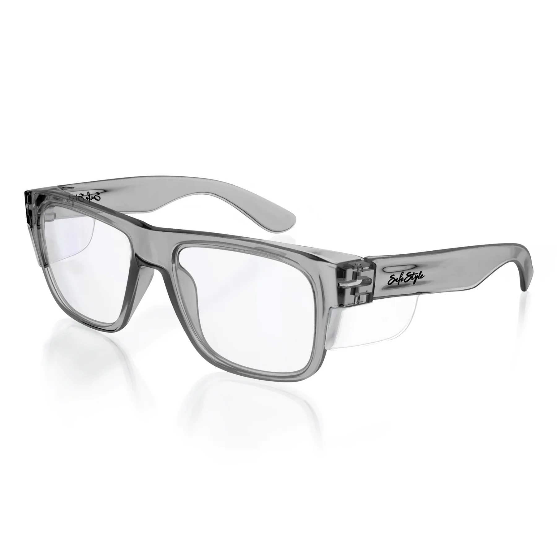 Safe Style Fusions Graphite Frame Clear Lens FGC100
