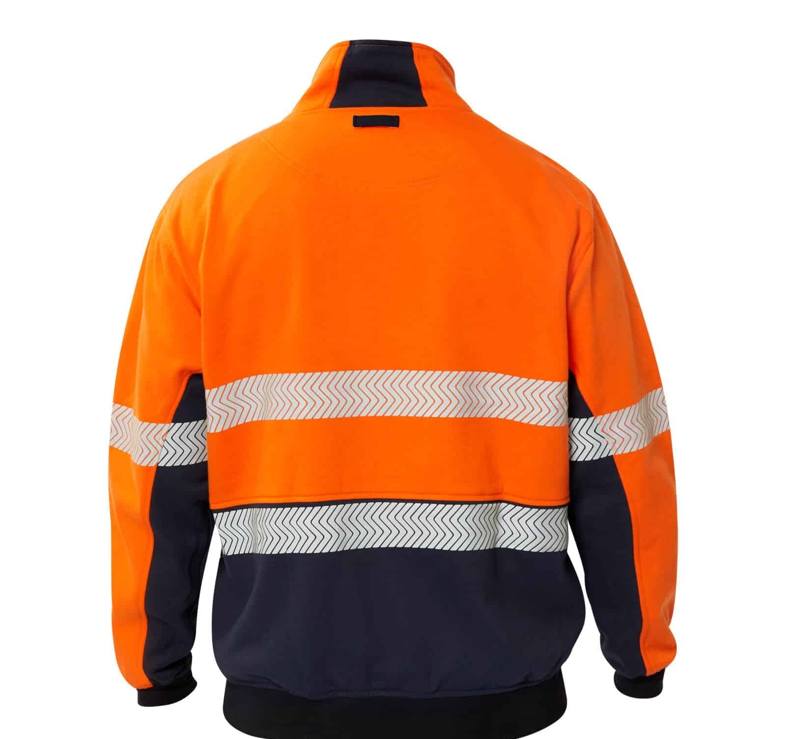 Flamebuster FR Hi Vis Segmented Reflective Fleece