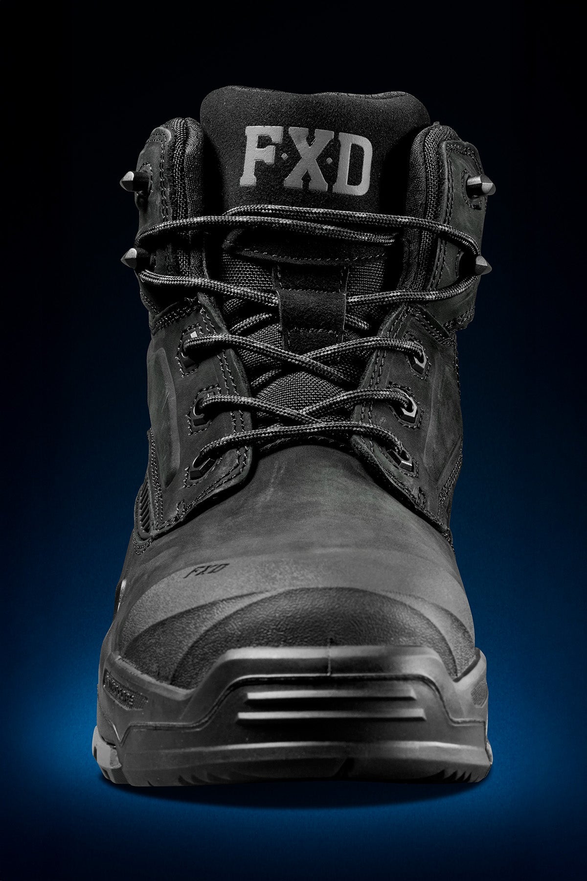 FXD DURA-X TWO Mid Cut Nitrocore Work Boot in Black, view 3