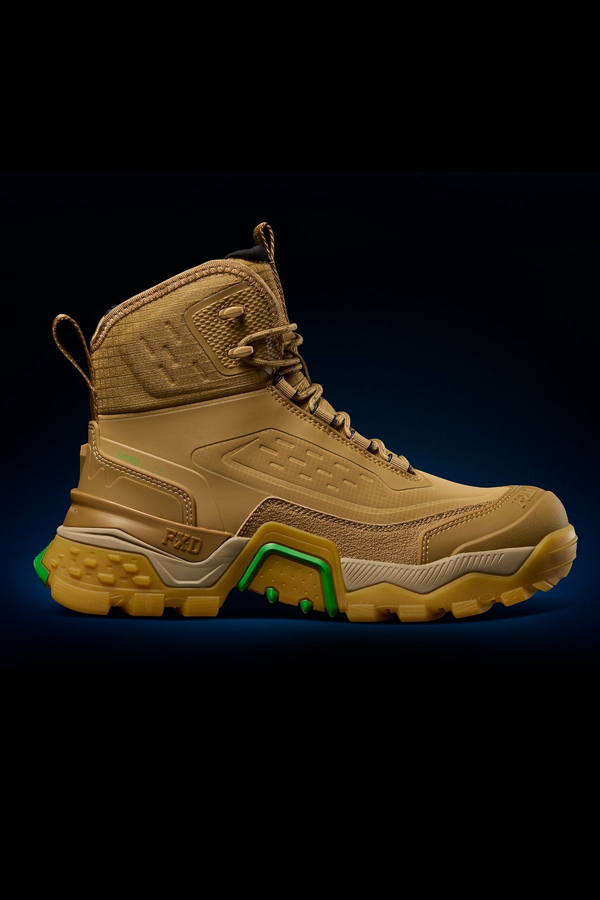 FXD EVO-1 Synthetic Nitrolite Work Boot in Wheat