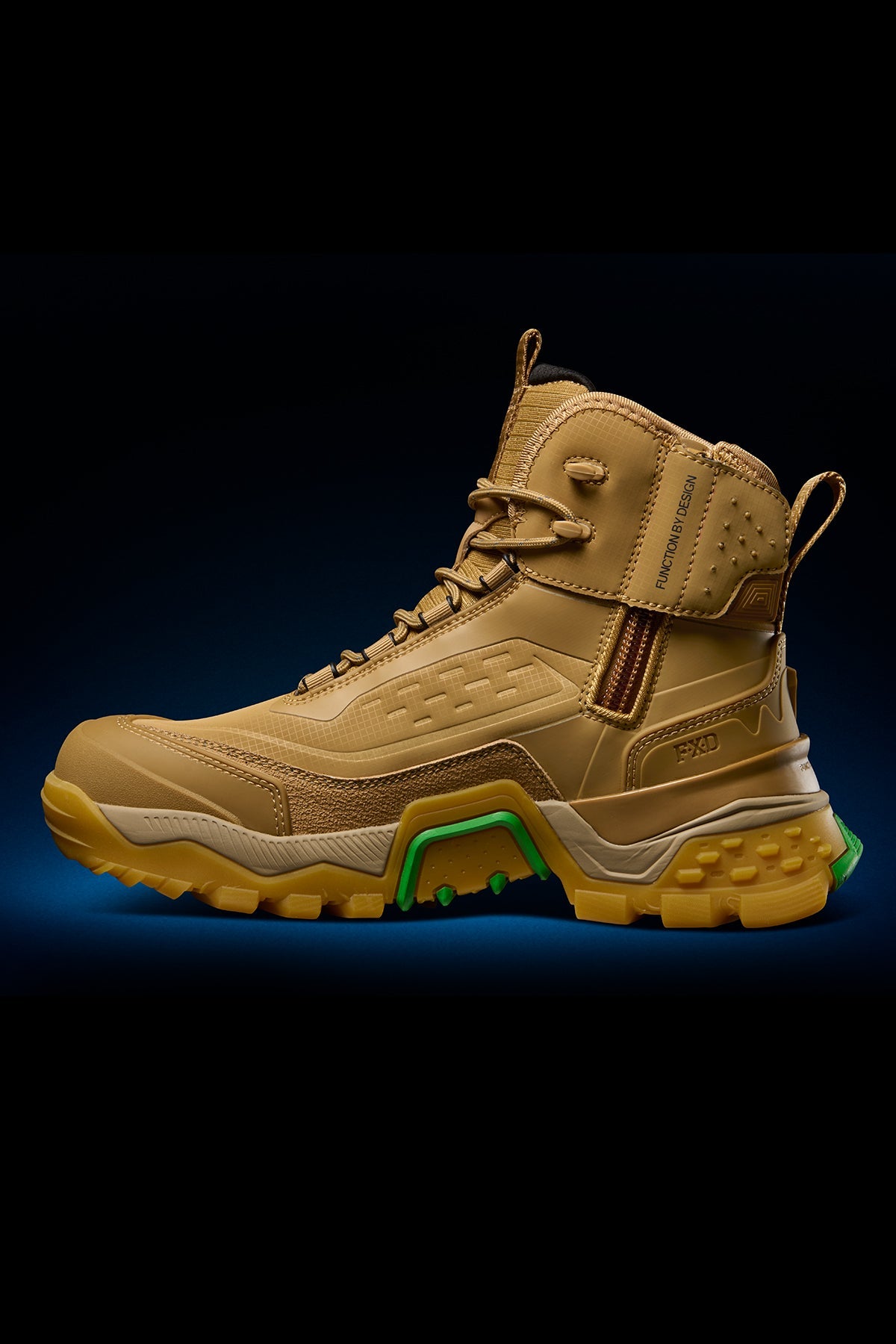 FXD EVO-1 Synthetic Nitrolite Work Boot in Wheat, view 2