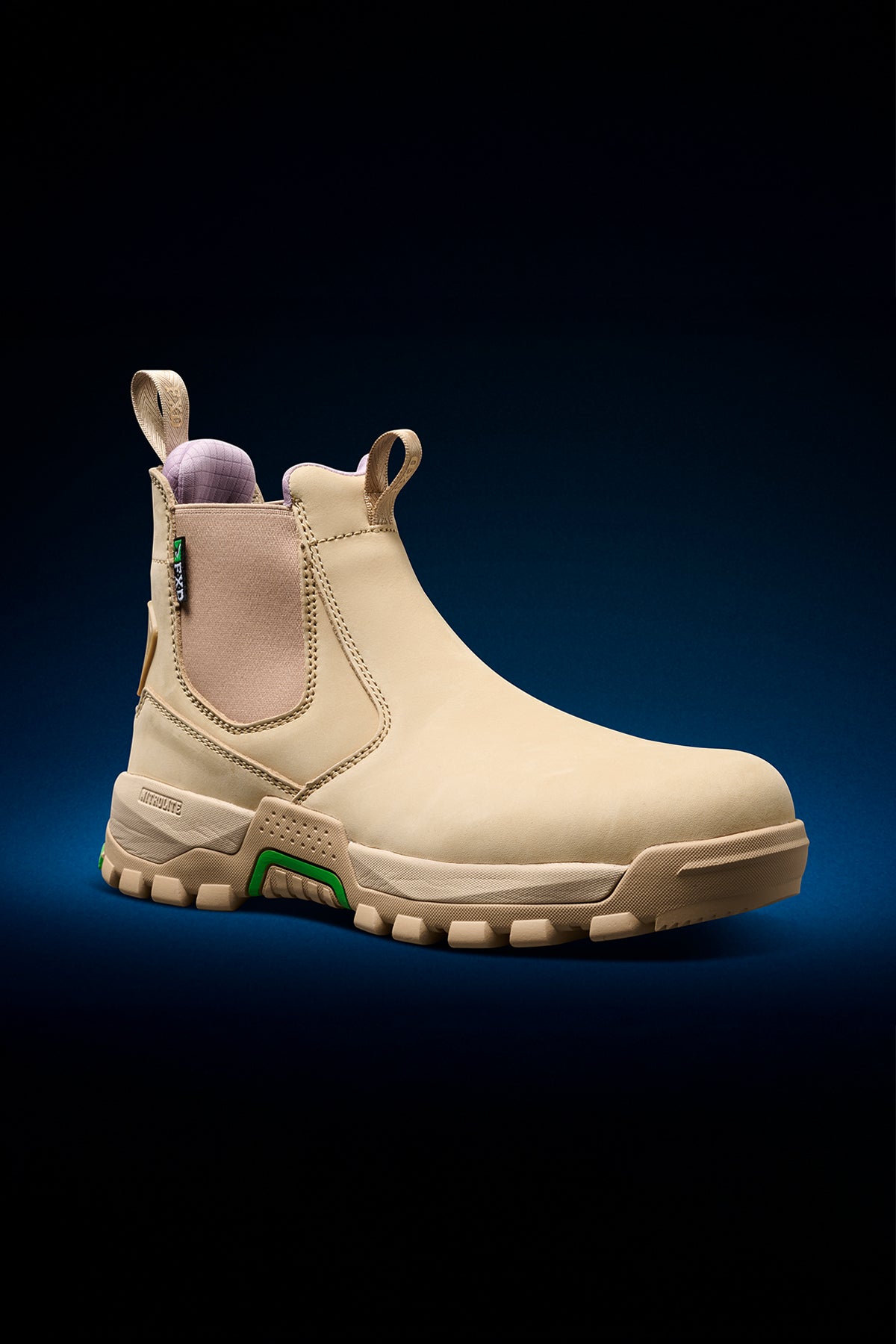 FXD WB-4W Women's Slip On Nitrolite Work Boot in Clay, view 4