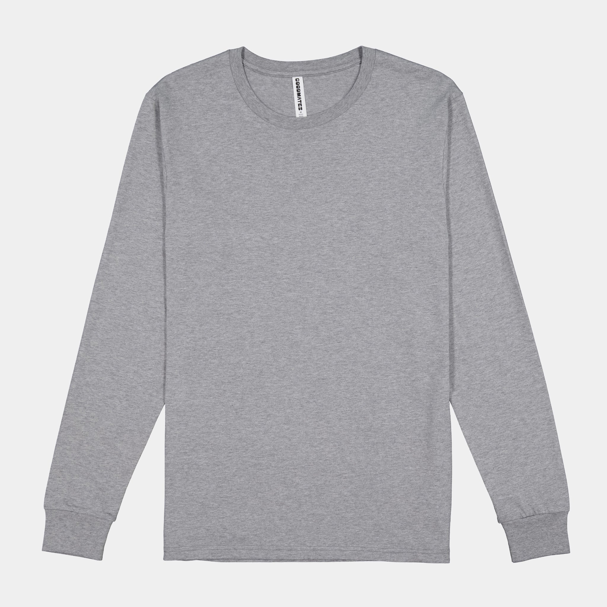 GOODMATES Mens Basis Long Sleeve Tee X1002M