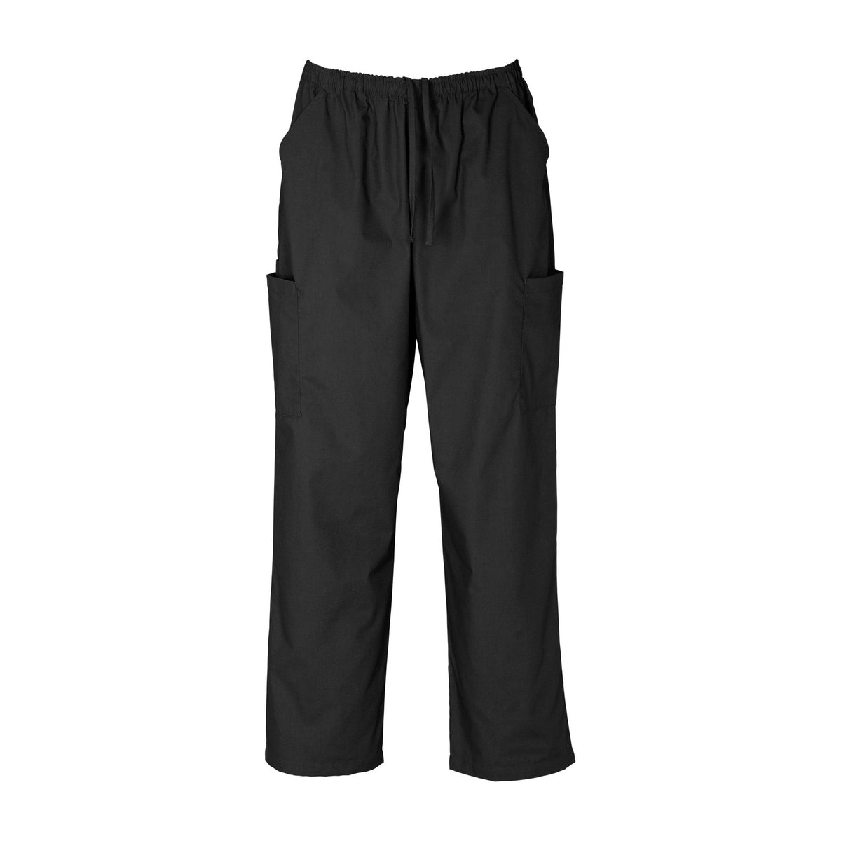 Biz Unisex Classic Scrubs Cargo Pants H10610 in Black