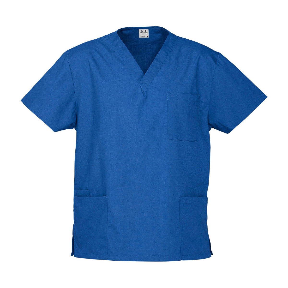 Biz Unisex Classic Scrubs Top H10612 in Royal