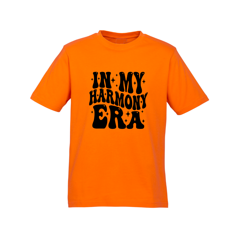 Adults Harmony Day In My Harmony Era on Orange T-Shirt