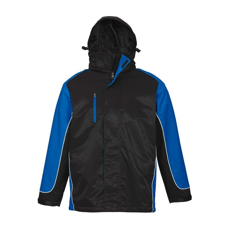 Biz Unisex Nitro Jacket J10110 in Black/Royal/White