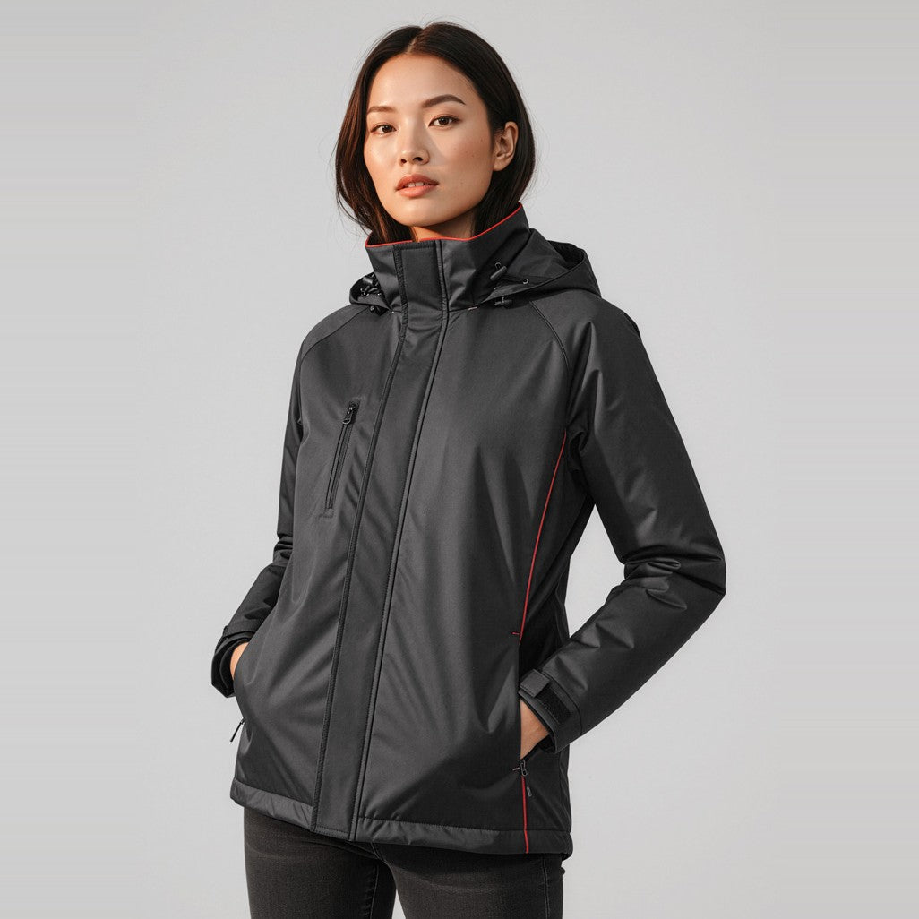 Biz Core Unisex Jacket J236ML, worn by model