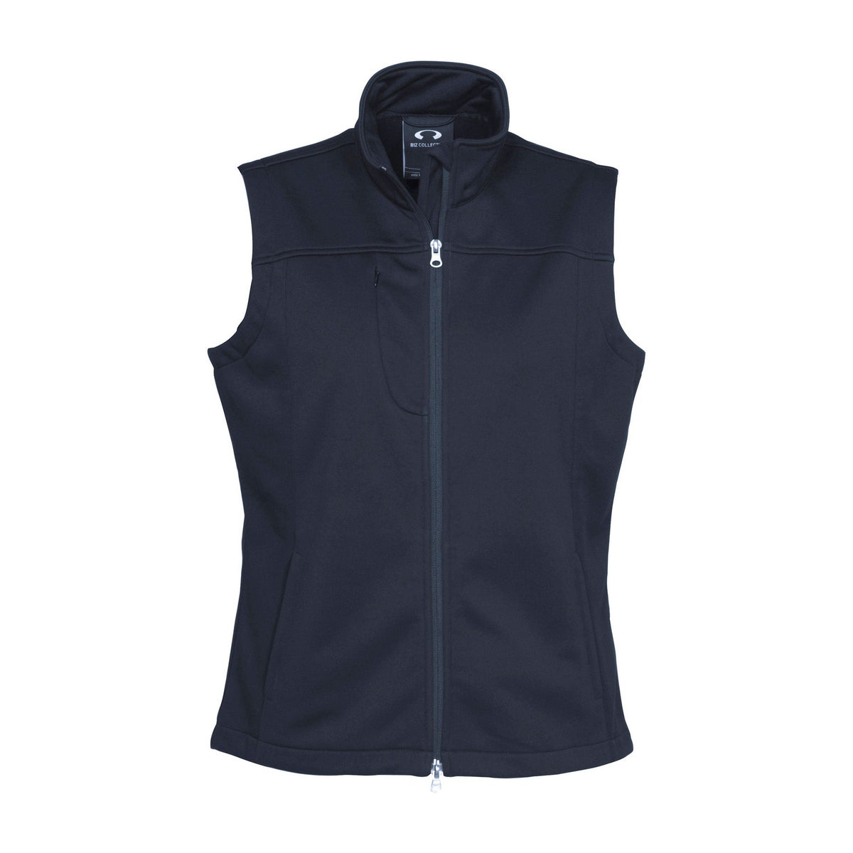 Biz Womens Softshell Vest J29123 in Navy