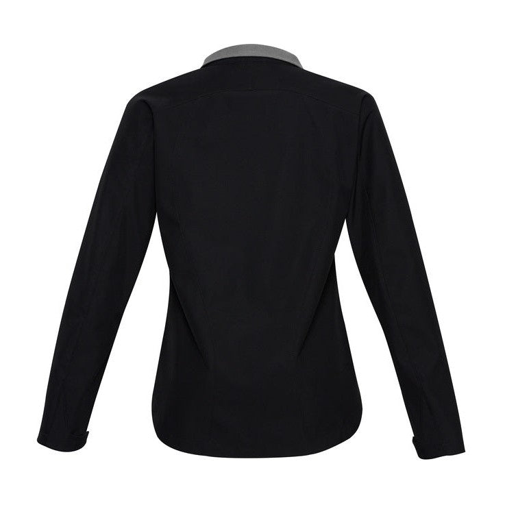 Biz Womens Geneva Jacket J307L in Black/Graphite