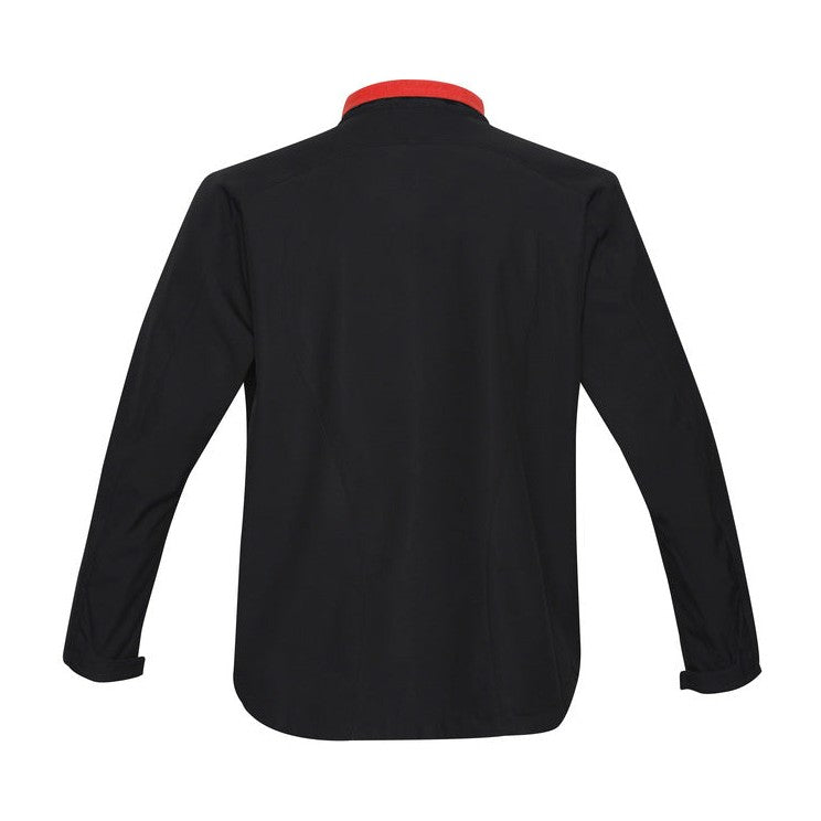 Biz Mens Geneva Jacket J307M in Black/Red