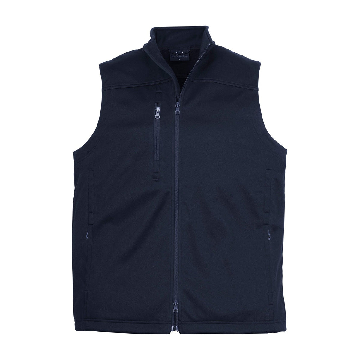 Biz Mens Softshell Vest J3881 in Navy