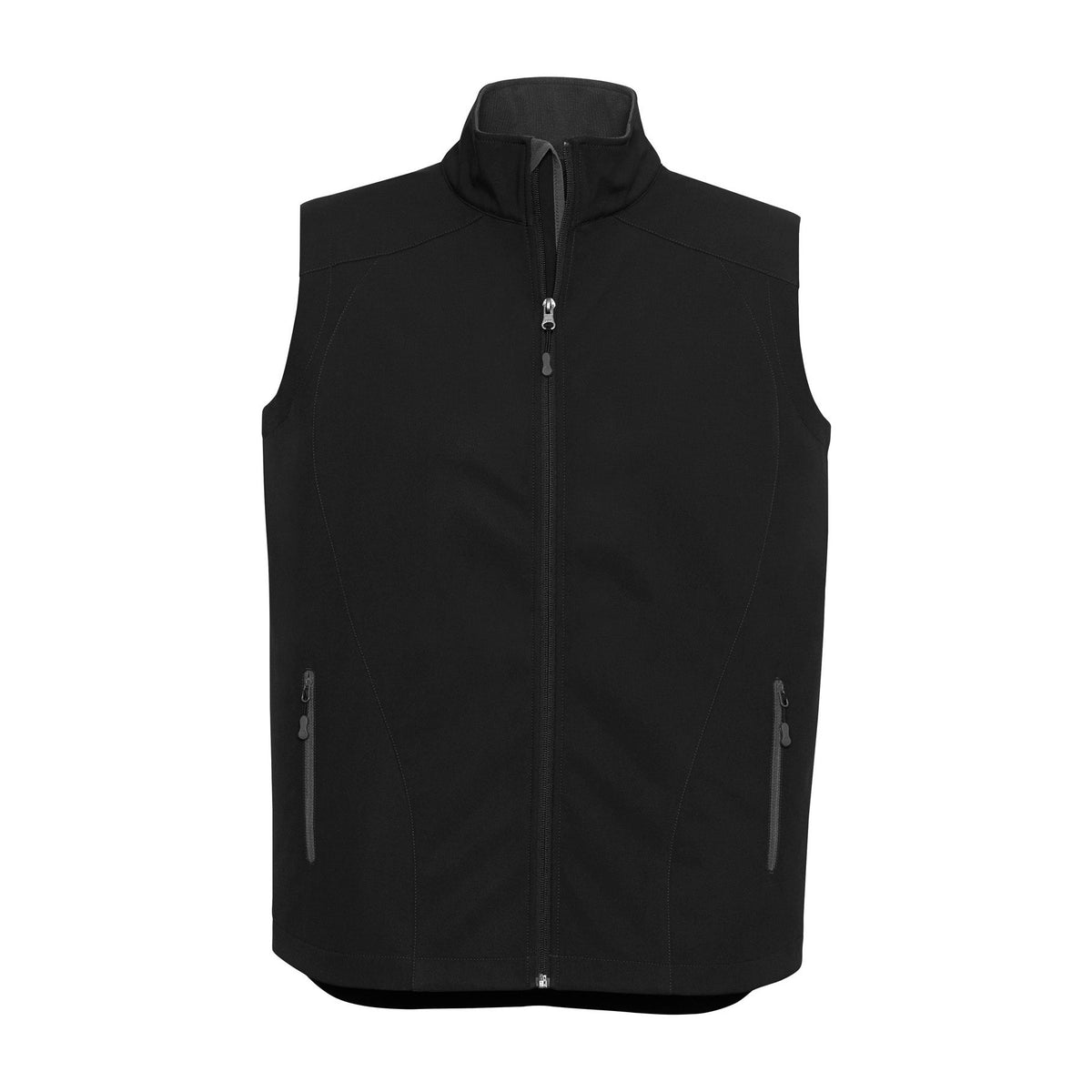 Biz Mens Geneva Vest J404M in Black/Graphite