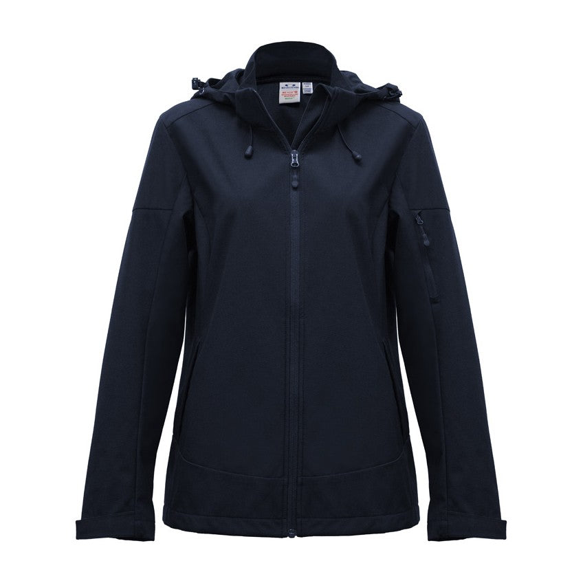 Biz Atlas Womens Jacket J502L in Navy