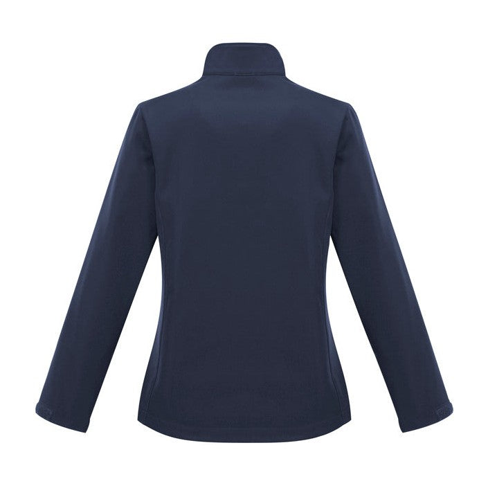 Biz Womens Apex Softshell Jacket J740L in Navy