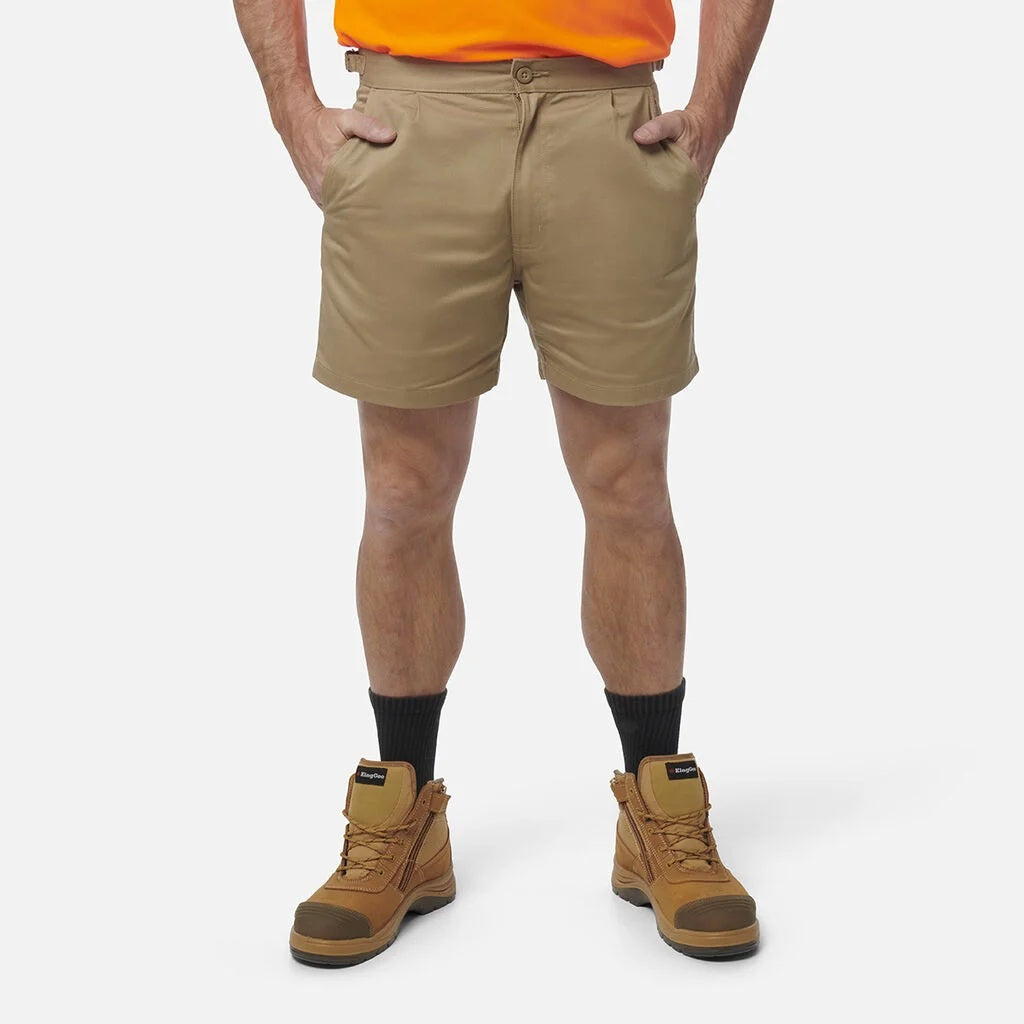 King Gee Originals Side Tab Cotton Drill Work Shorts K07010