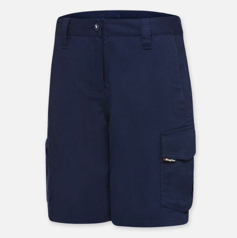 King Gee Womens Workcool 2 Lightweight Cargo Shorts K47000