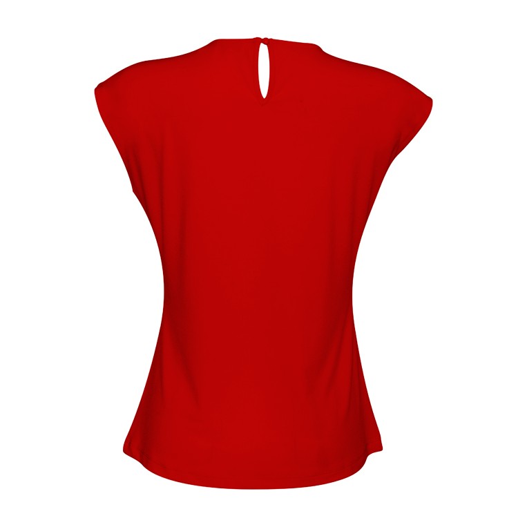 Biz Mia Womens Top K624LS in Red
