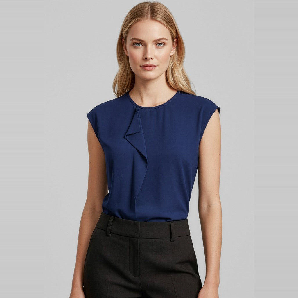 Biz Mia Womens Top K624LS, worn by model