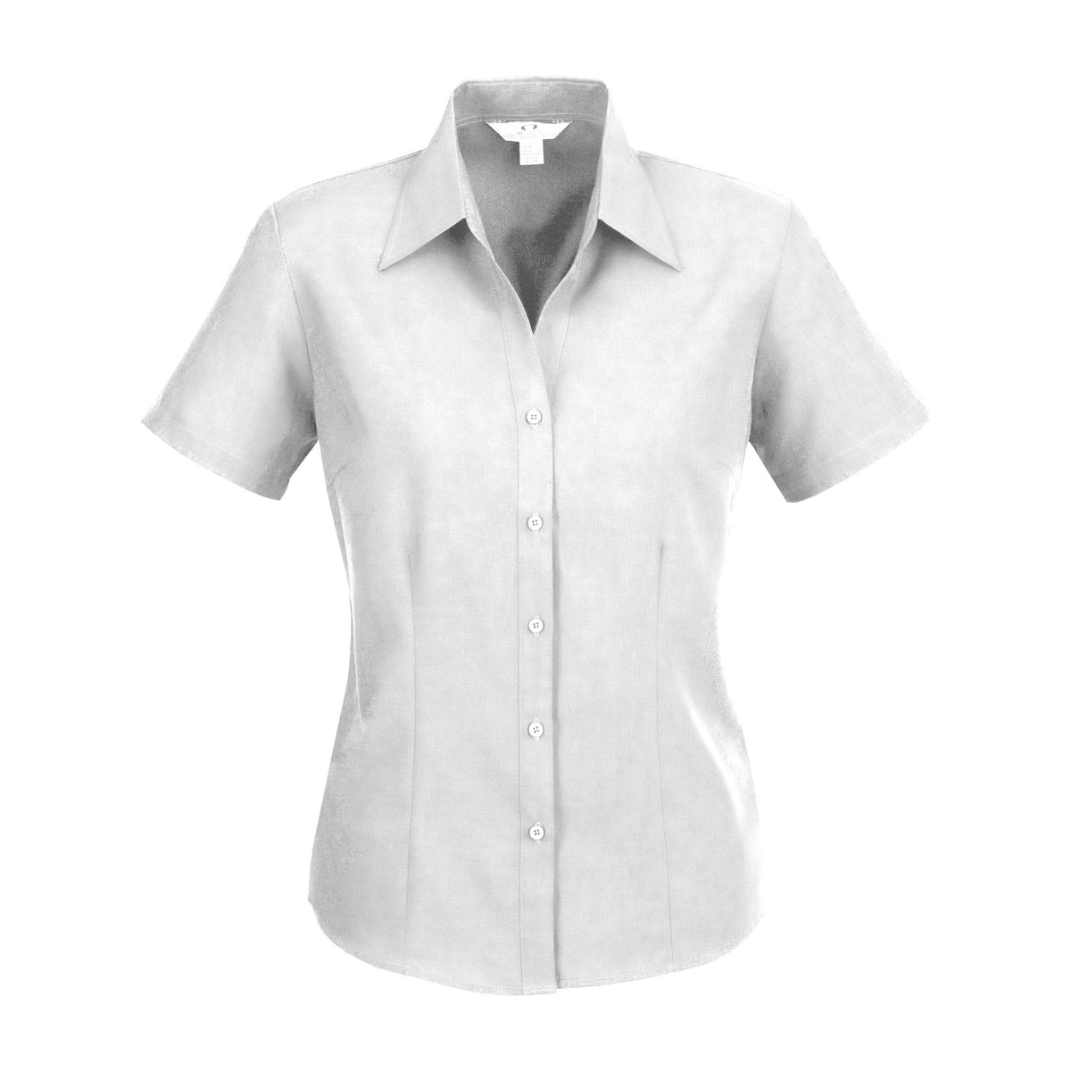 Biz Oasis Womens Short Sleeve Shirt LB3601 in White