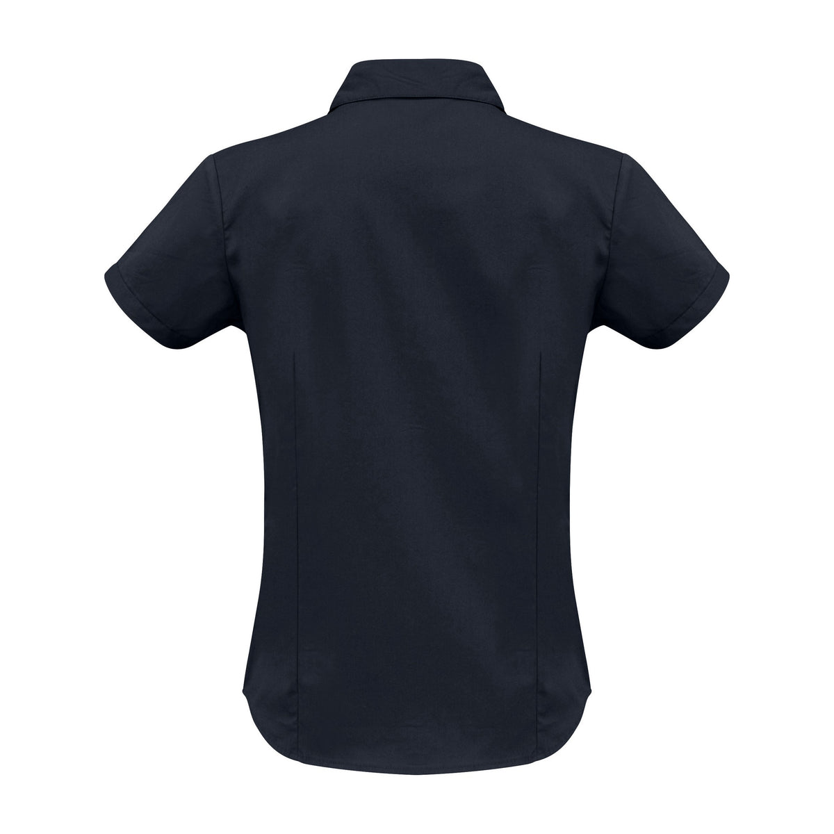 Biz Metro Womens Short Sleeve Shirt LB7301 in Black, view 2
