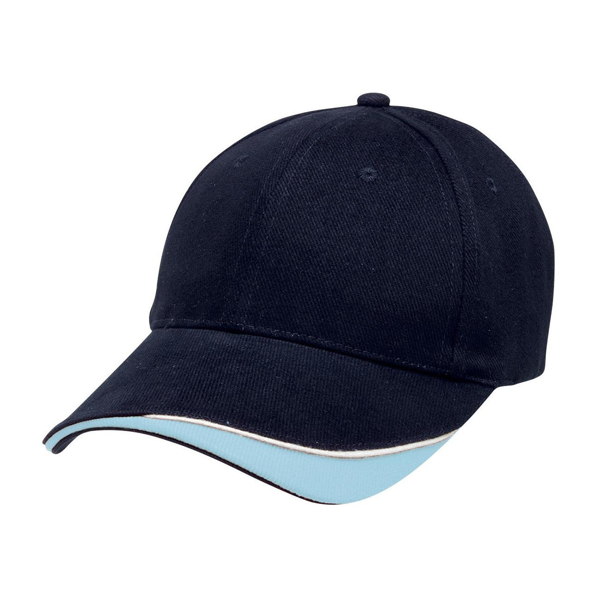 Legend Life Signature Cap 4046 in Navy/White/Powder Blue