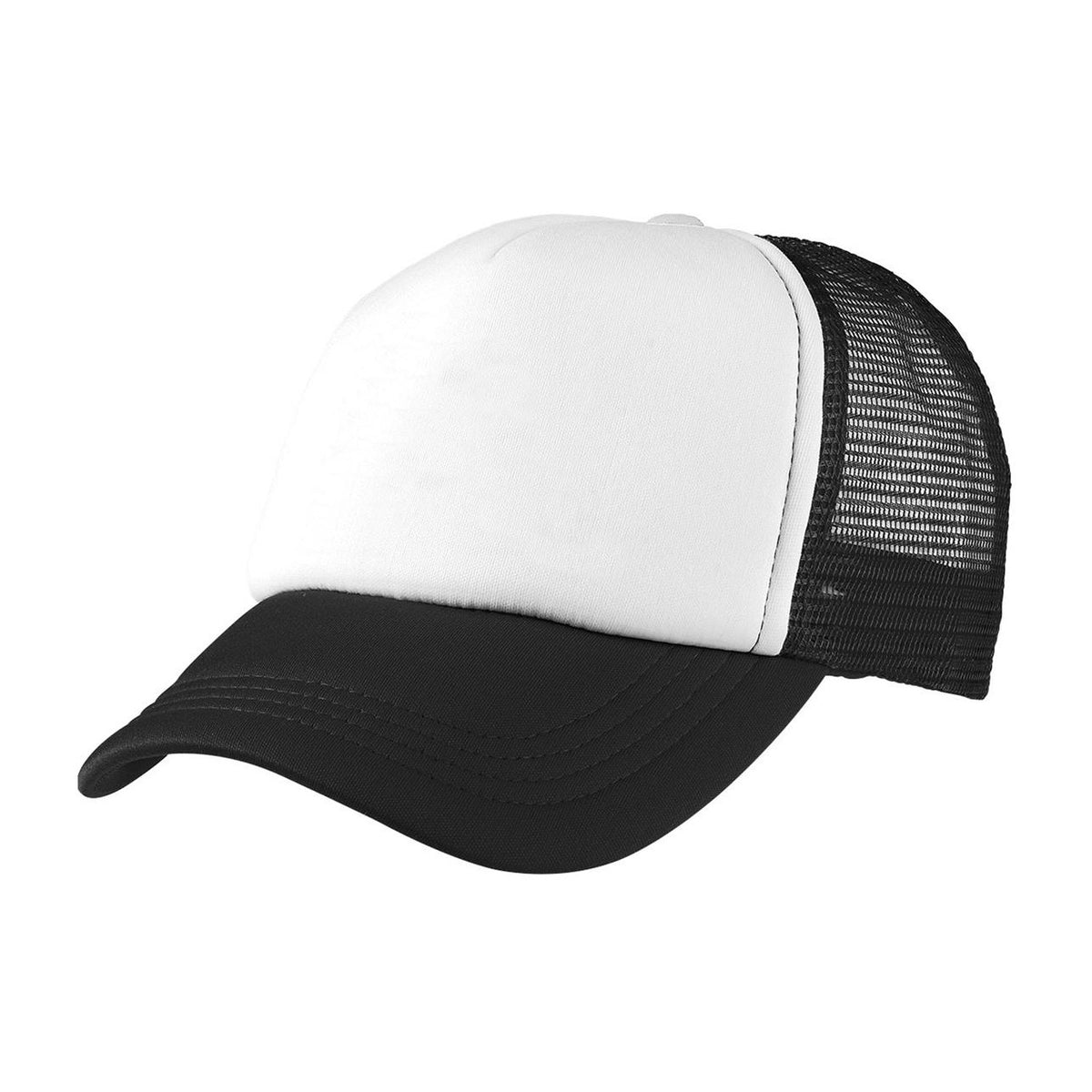 Legend Life Foam Mesh Trucker 4055 in Black/White/White
