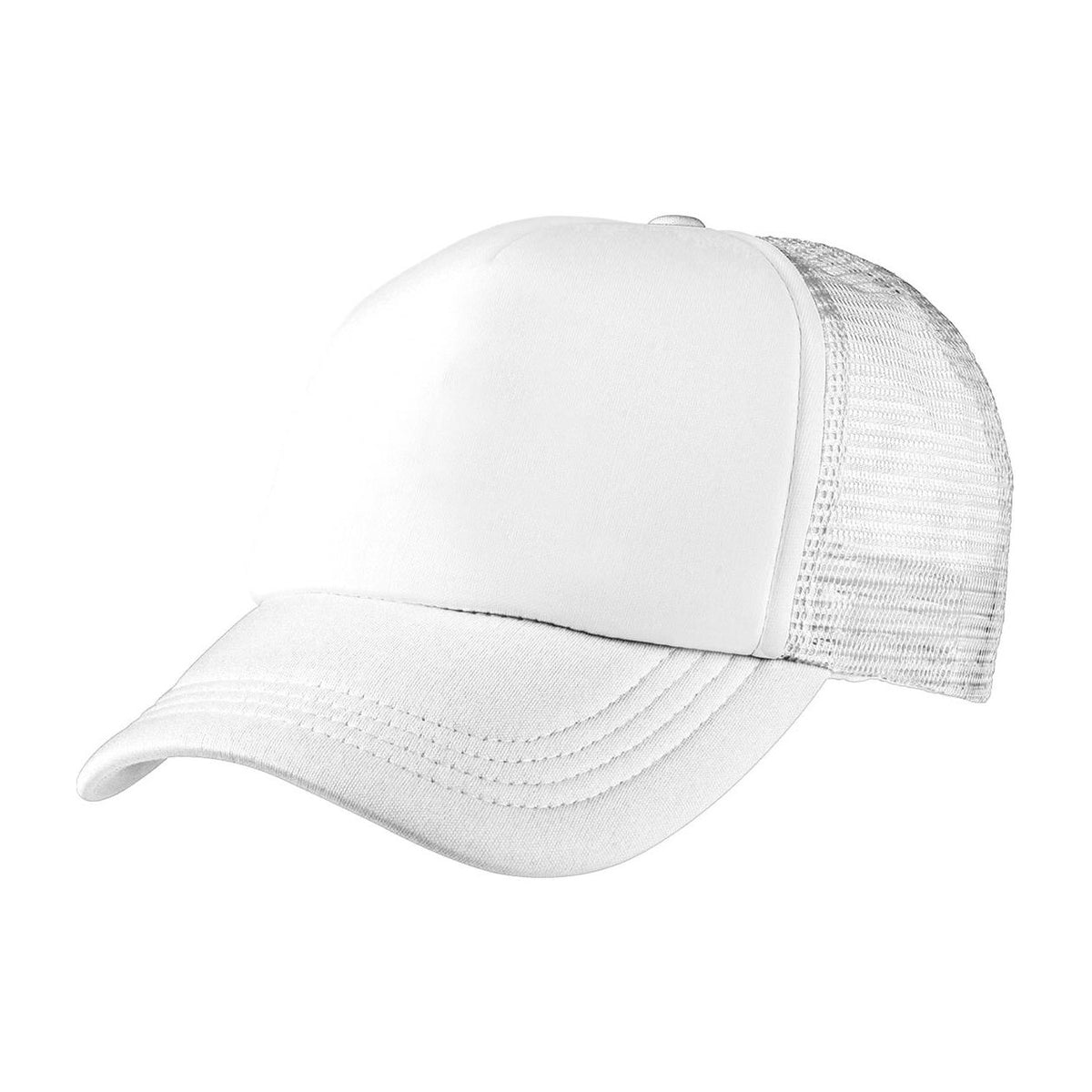 Legend Life Foam Mesh Trucker 4055 in White/White