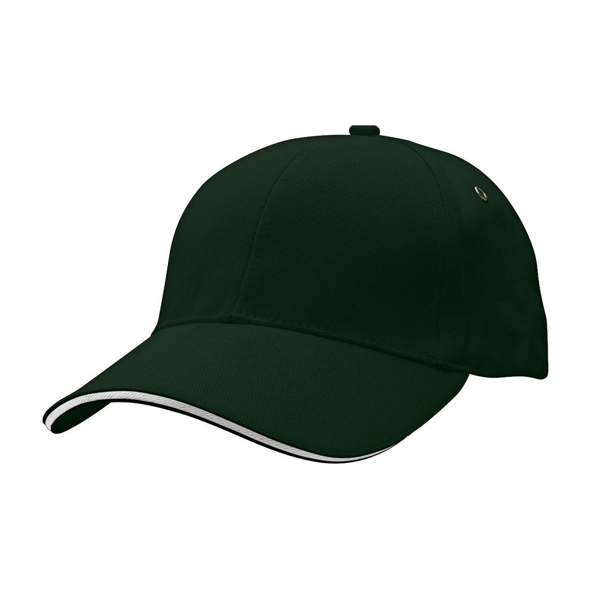 Legend Life Sandwich Peak Cap 4289 in Bottle/White