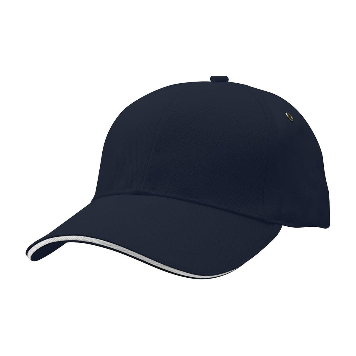 Legend Life Sandwich Peak Cap 4289 in Navy/White