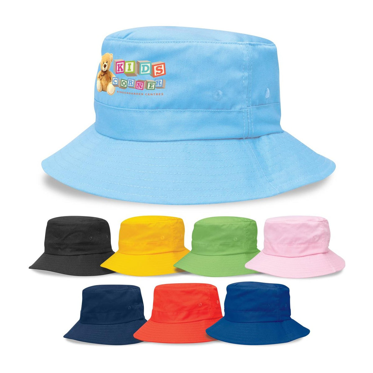 Legend Life Kids Twill Bucket Hat with Toggle 4363, view 4
