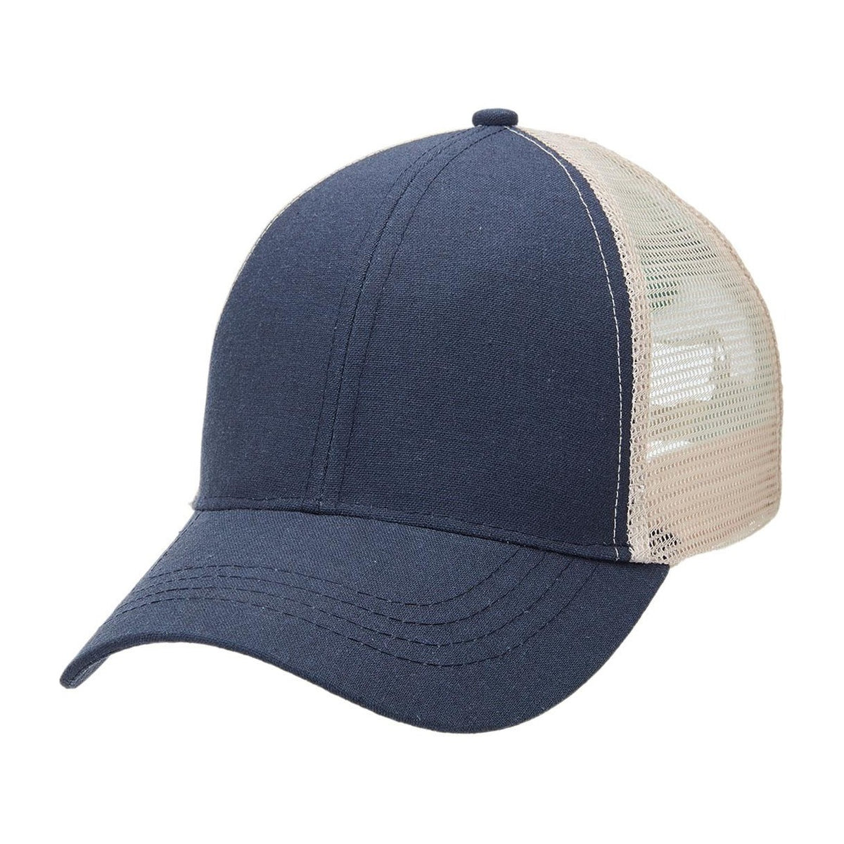 Legend Life Hemp Trucker 4393 in Navy/Natural