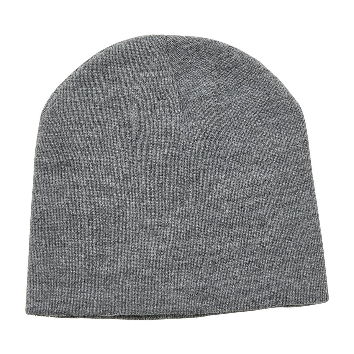 Legend Life Heather Skull Beanie 4405 in Grey Heather