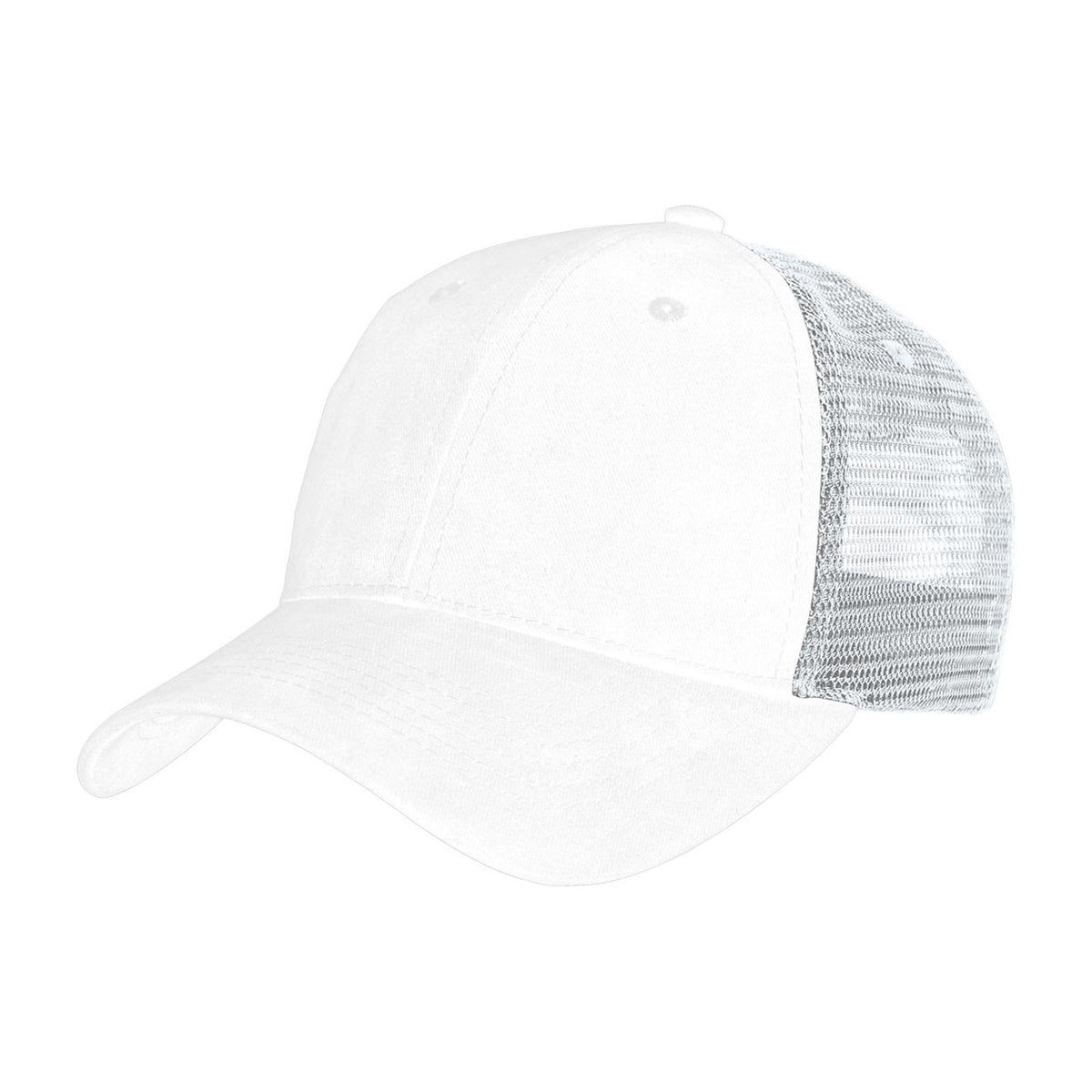 Legend Life Premium Soft Mesh Cap 8003 in Chalk White/Chalk White
