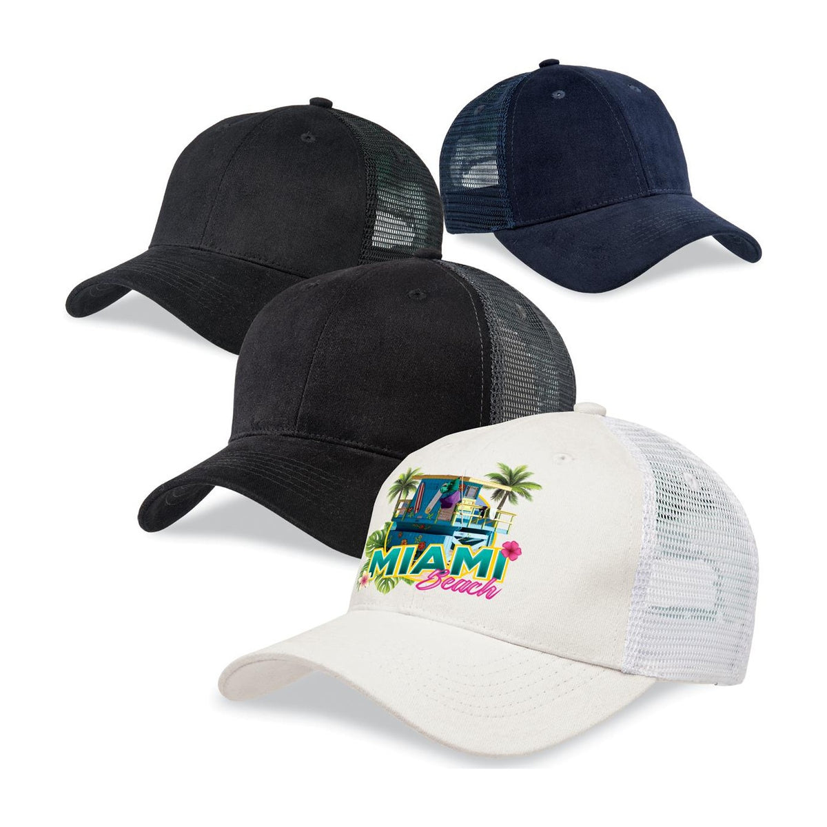 Legend Life Premium Soft Mesh Cap 8003, view 2