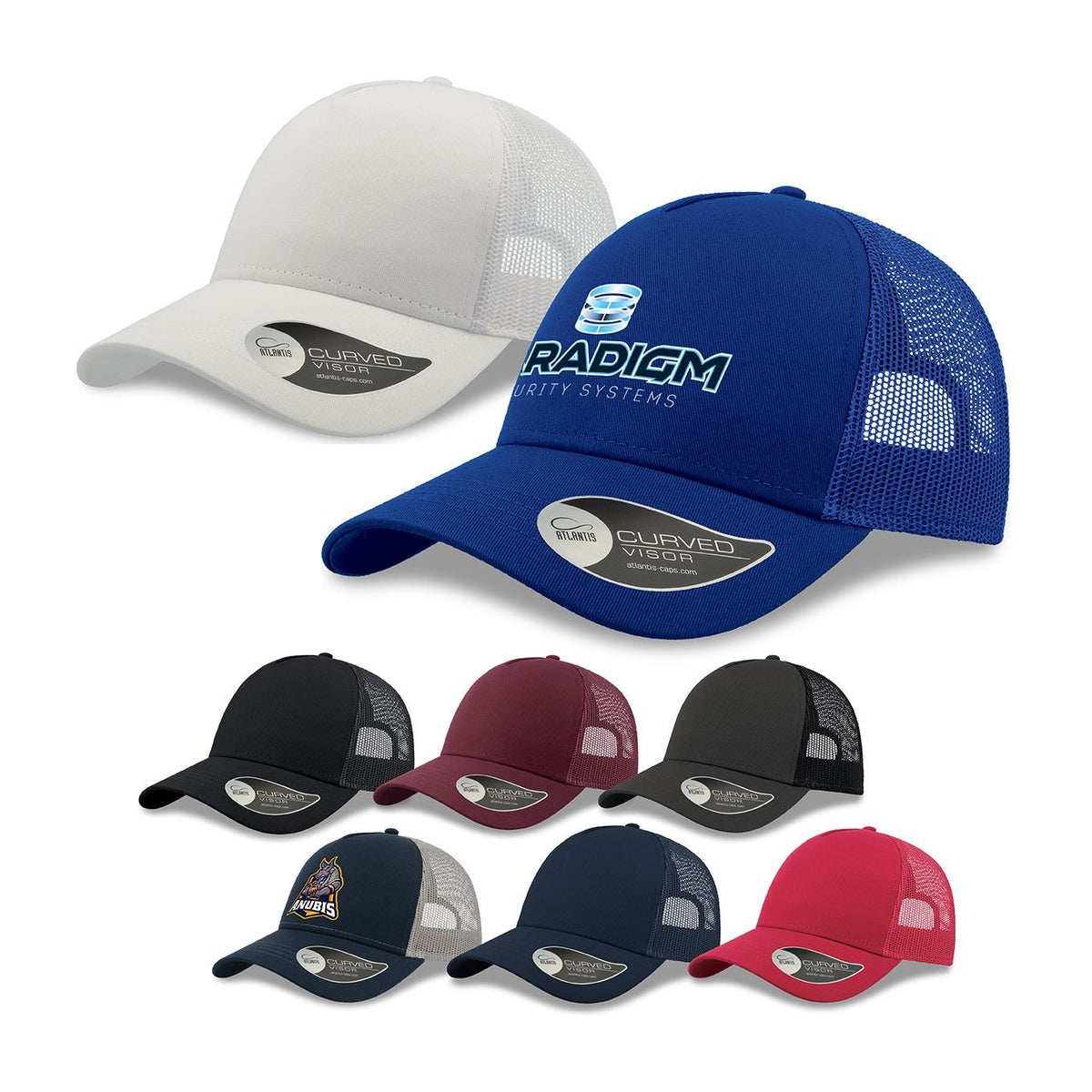Legend Life Rapper Cotton Trucker Cap A2650, view 2
