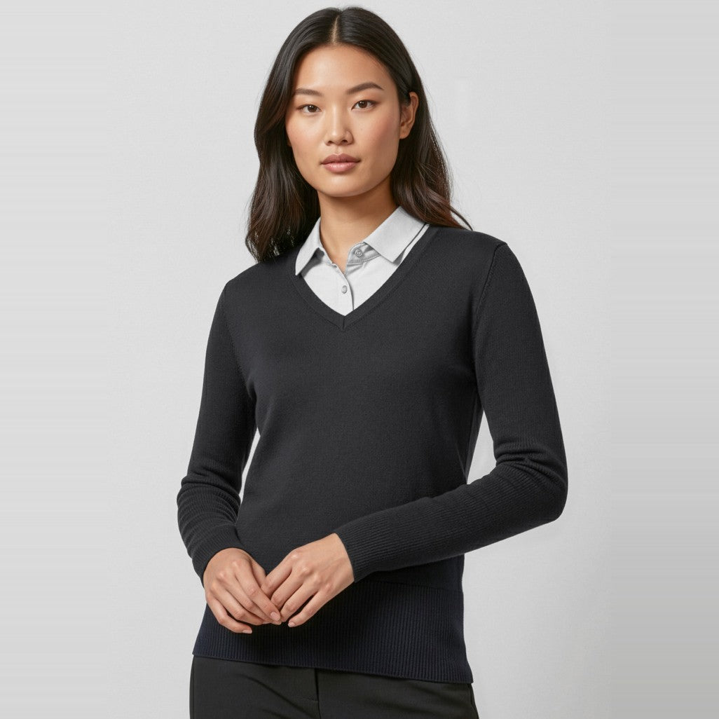 Biz Milano Womens Pullover LP618L, worn by model