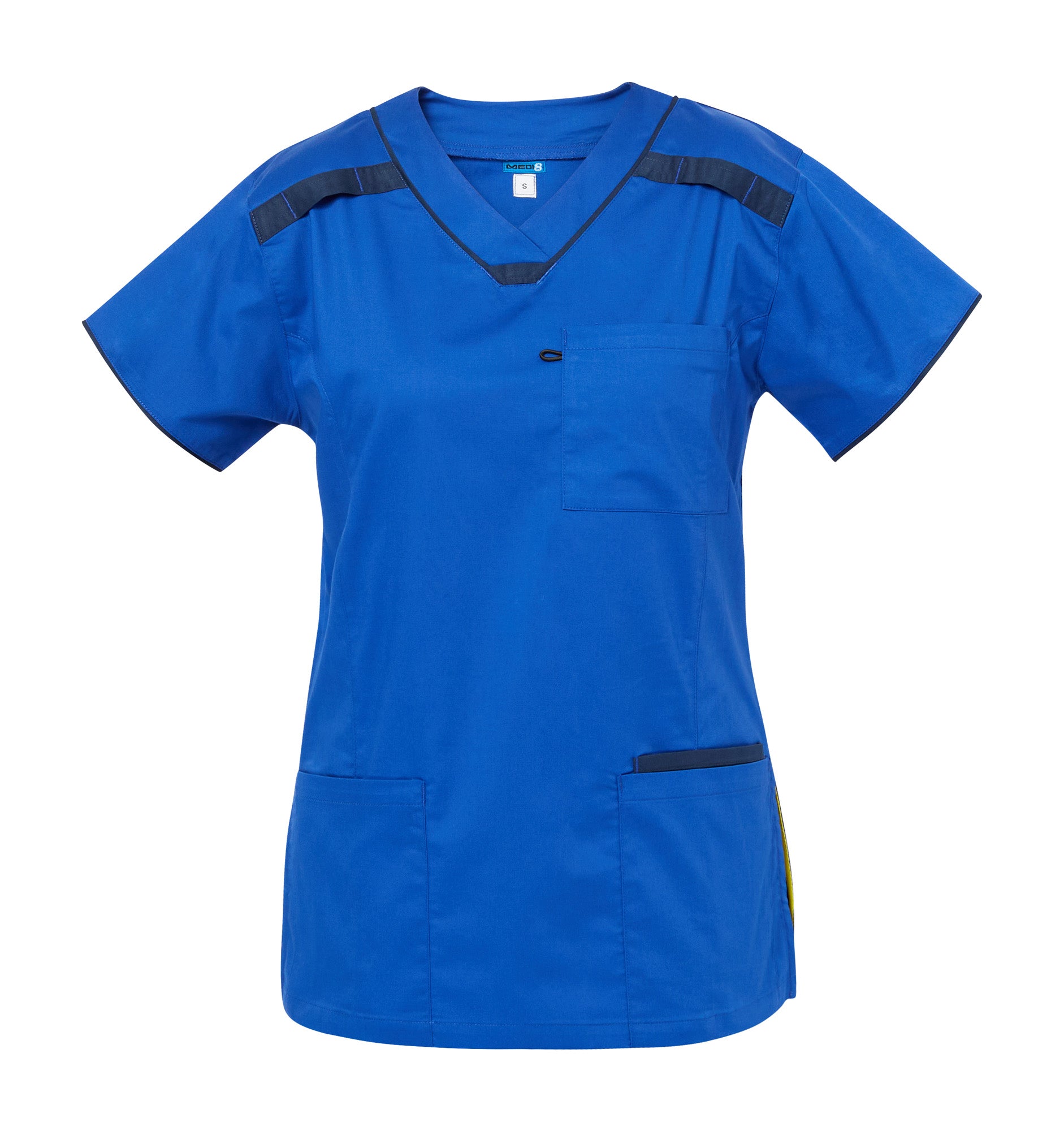 Medi8 Womens Stretch Scrub Top M88026