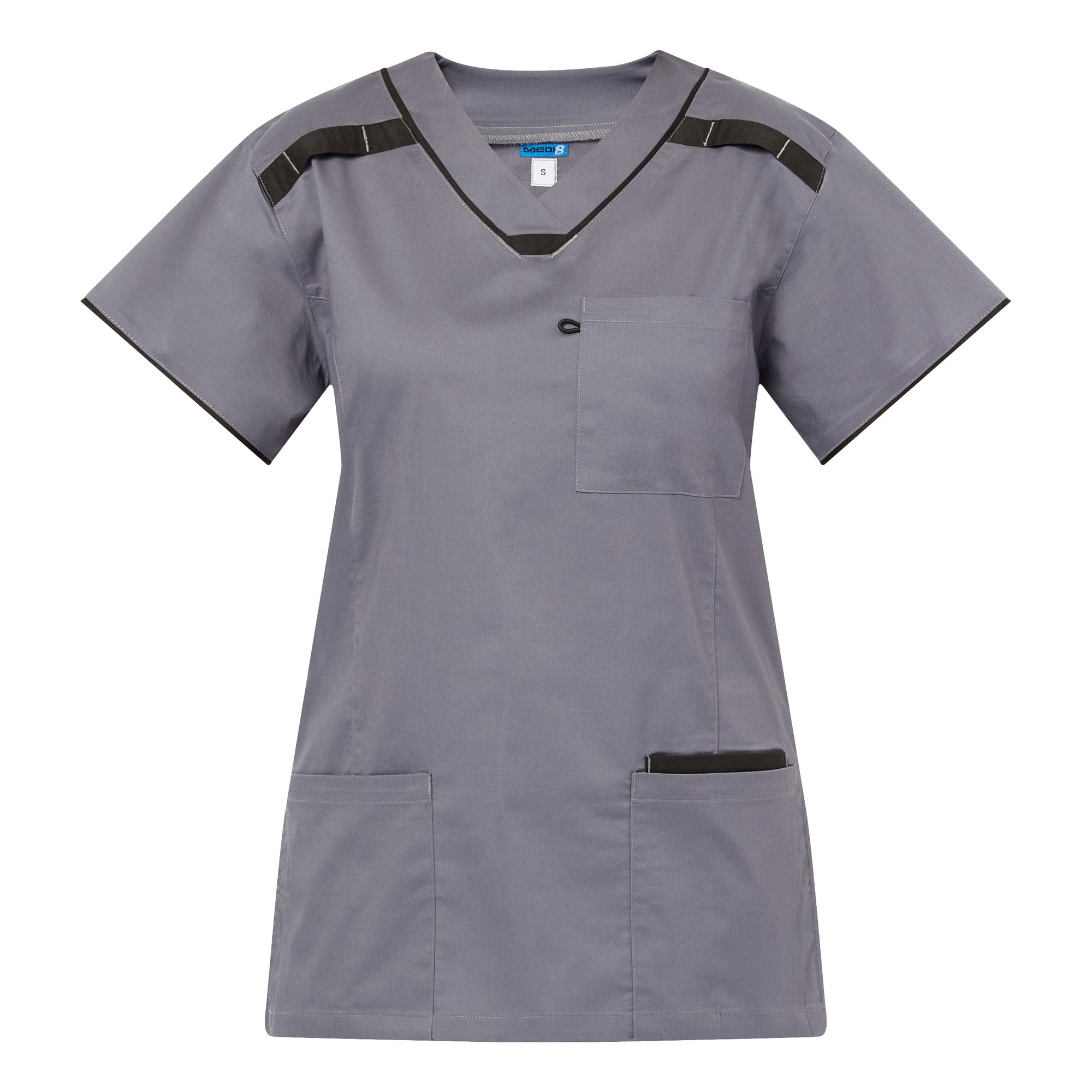 Medi8 Womens Stretch Scrub Top M88026