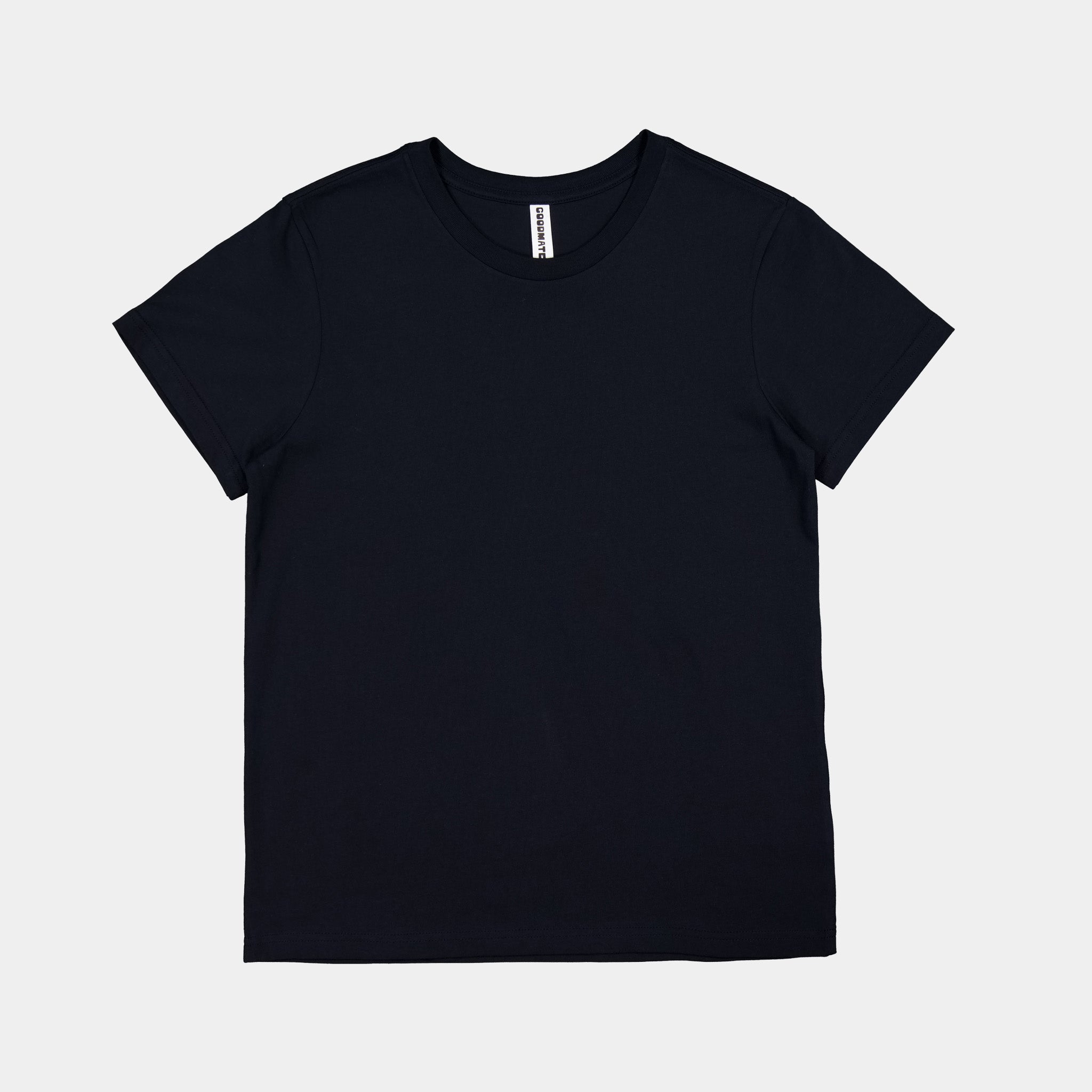 GOODMATES Womens Basis Short Sleeve Tee X1001W