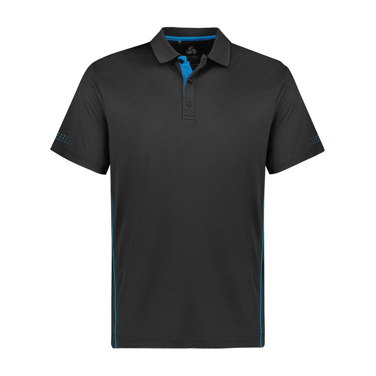 Biz Kids Balance Polo P200KS in Grey/Cyan