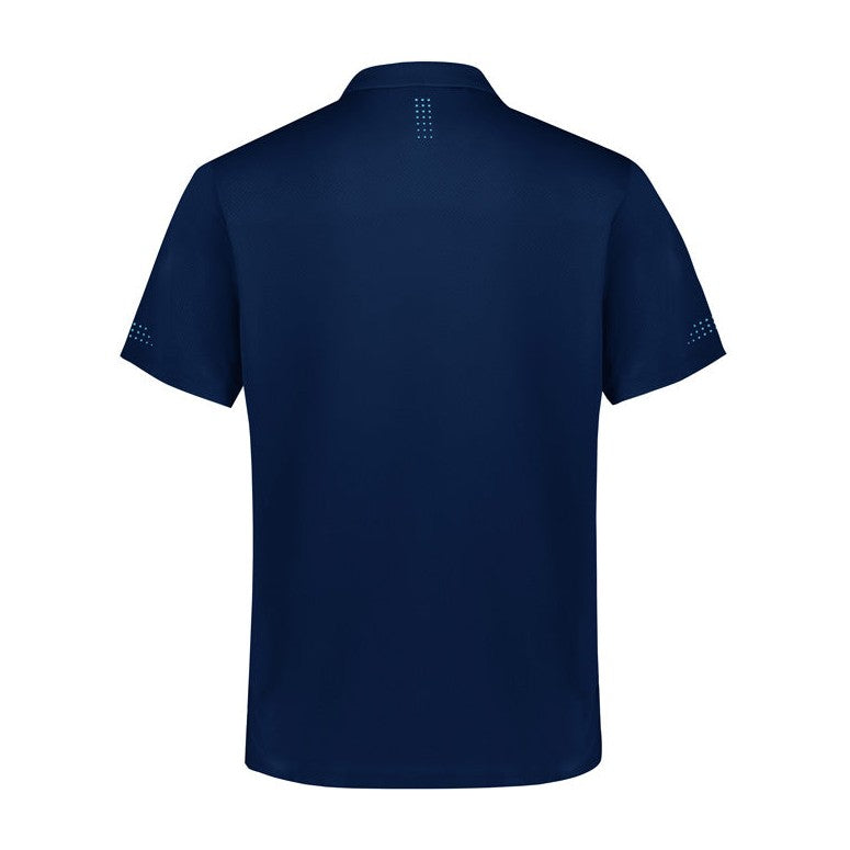 Biz Mens Balance Polo P200MS in Navy/Sky