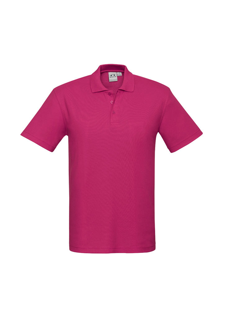 Biz Mens Crew Polo P400MS