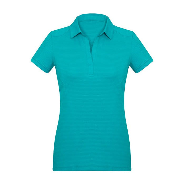 Biz Womens Profile Polo P706LS in Teal