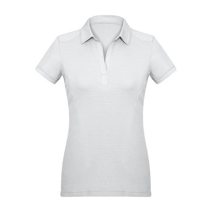 Biz Womens Profile Polo P706LS in White