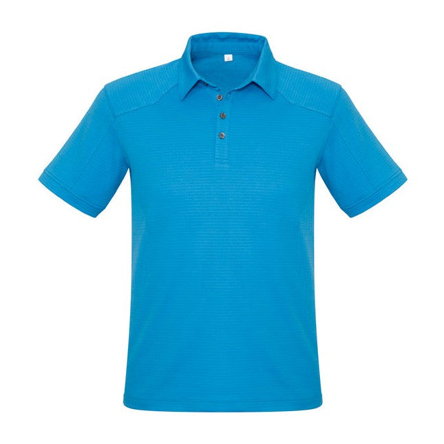 Biz Mens Profile Polo P706MS in Cyan